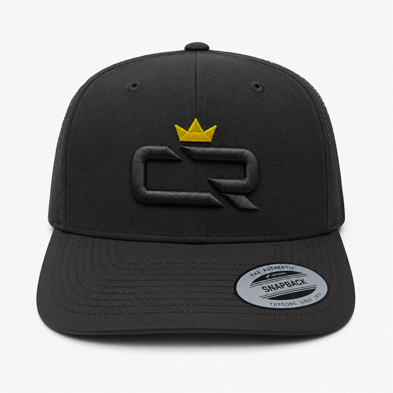 CR Snapback Hat - Black