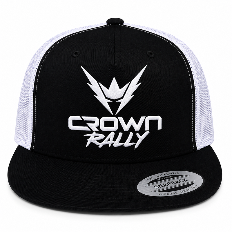 Full Logo Trucker - Black/White